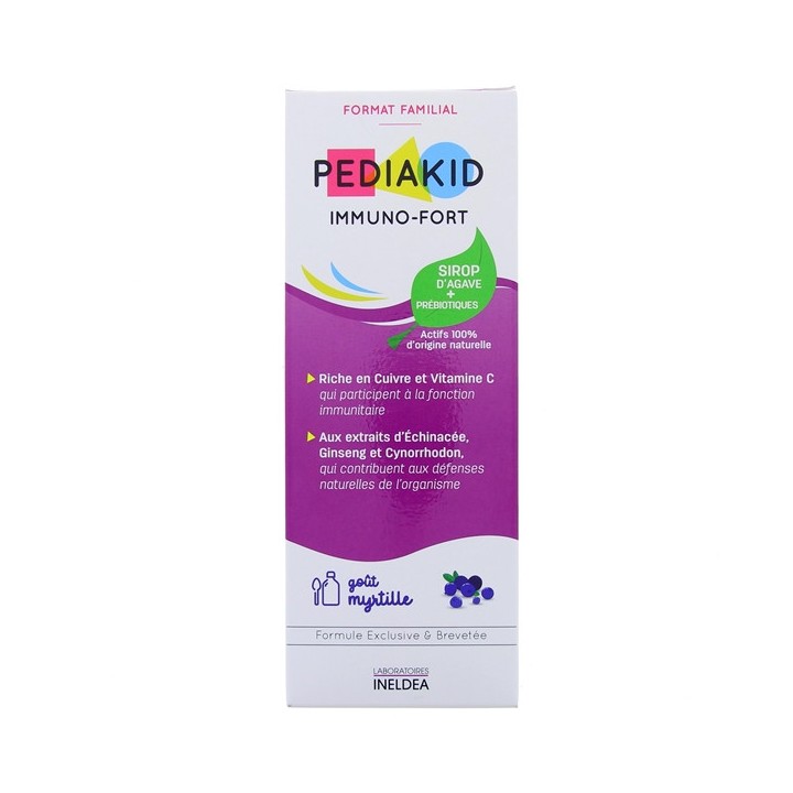 Pediakid Immuno Fort 250ml - Pour enfants - Forme, vitalité