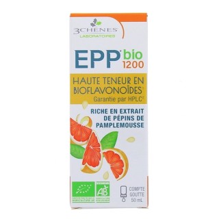 Extrait pépins pamplemousse EPP 1200 Bio 50ml - 3 chênes