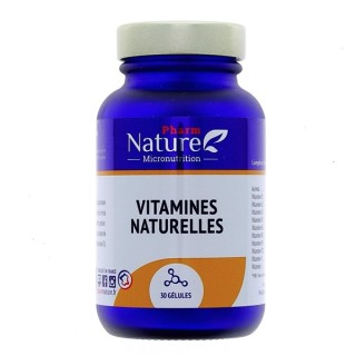 Nature Attitude - Vitamines Naturelles - 30 gélules Pharm Nature