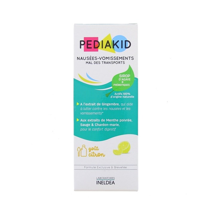 Pediakid Nausées Vomissements - Goût Citron - 125ml