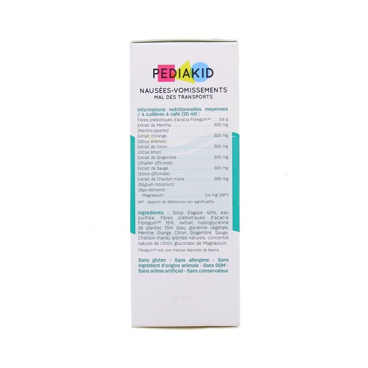 Pediakid Nausées Vomissements - Goût Citron - 125ml