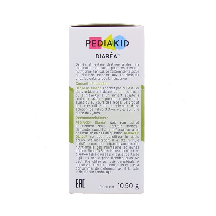 Pediakid Diaréa x7 sachets goût neutre