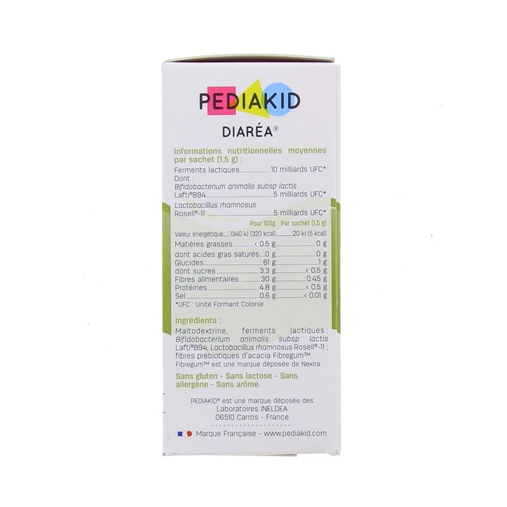 Pediakid Diaréa x7 sachets goût neutre