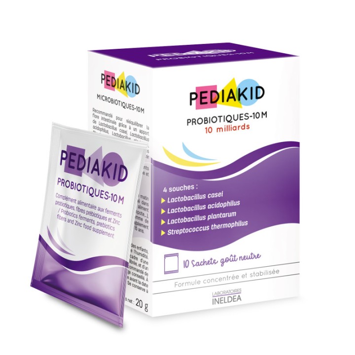 Pediakid Probiotiques 10M x10 sachets
