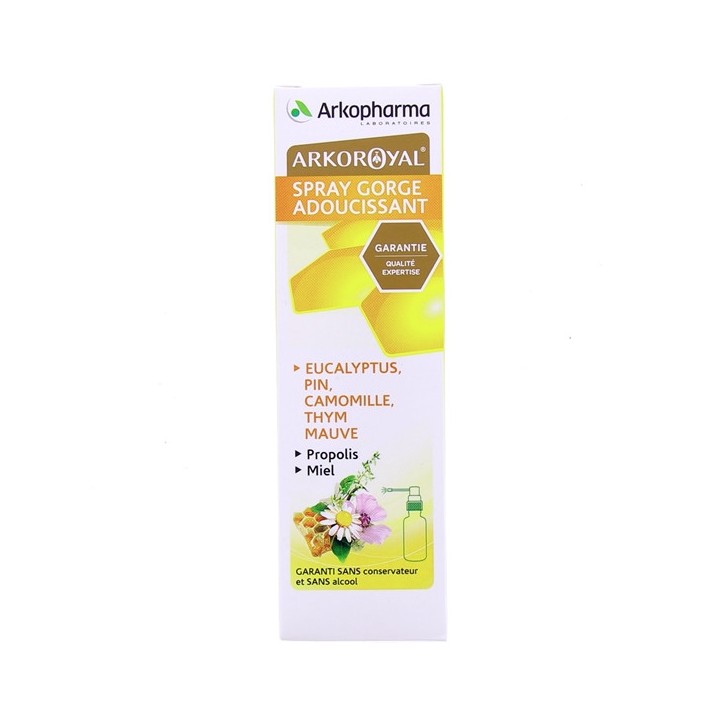 Arkoroyal Spray Gorge Propolis 30ml - Arkopharma - Nez et gorge