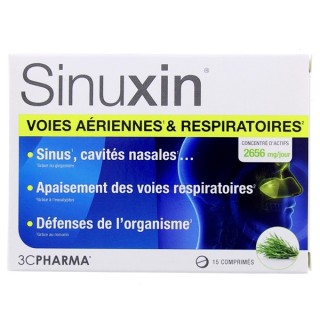 Sinuxin x15 comprimés - 3 Chênes - Nez & Gorge