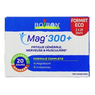 Magnesium 300+ 160 comprimés - Boiron - Forme & Vitalité