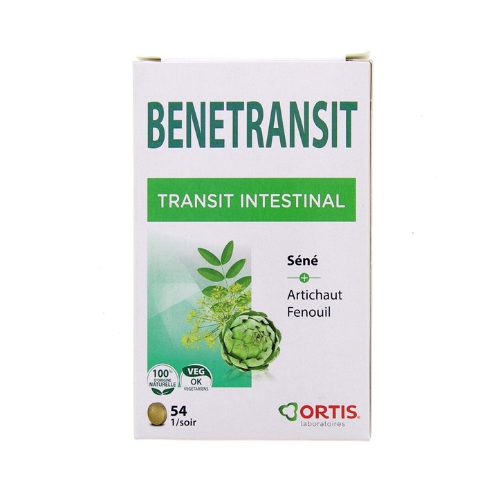 Benetransit 54 comprimés - Ortis - Digestion, Transit