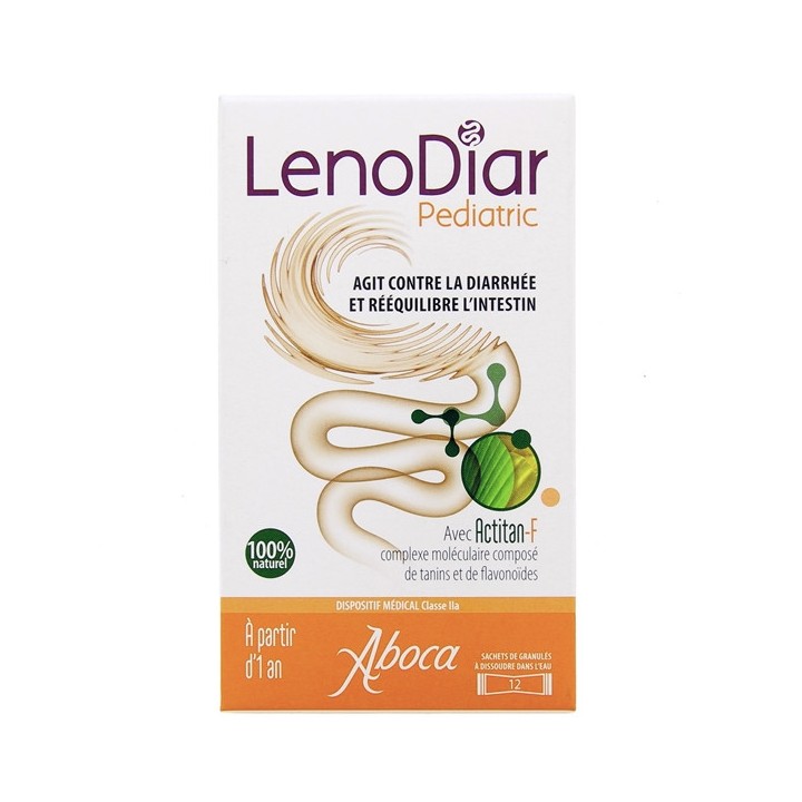 Lenodiar Pediatric x12 sachets - Aboca - Digestion & Transit