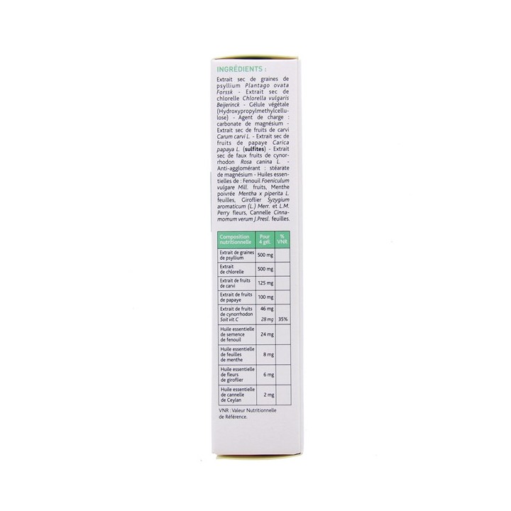 Colon pure Purifiant Intestinal - 40 gélules - Nutreov