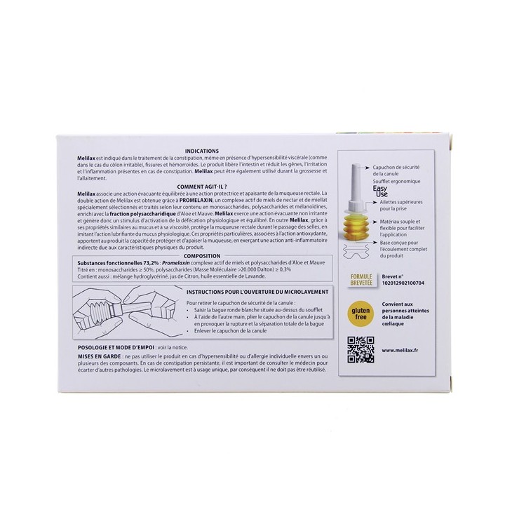 Melilax Adultes contre la constipation - Aboca