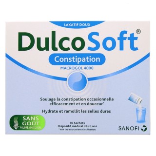 Dulcosoft Constipation - 10 sachets - Sanofi - Laxatif doux