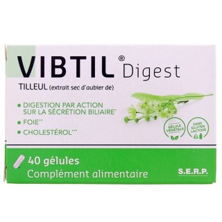 Vibtil Digest -Tilleul - 40 gélules - SERP