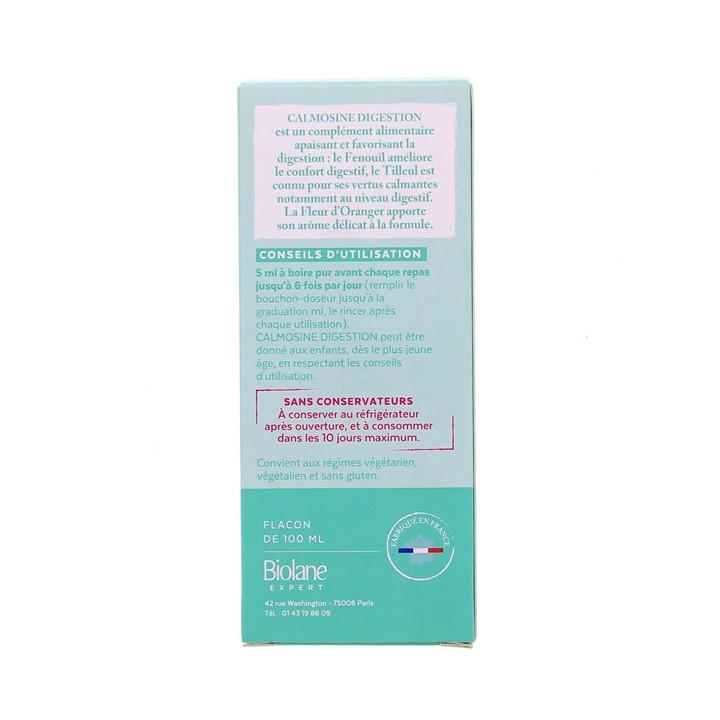 Calmosine Digestion - Solution buvable 100ml - Digestion & Transit