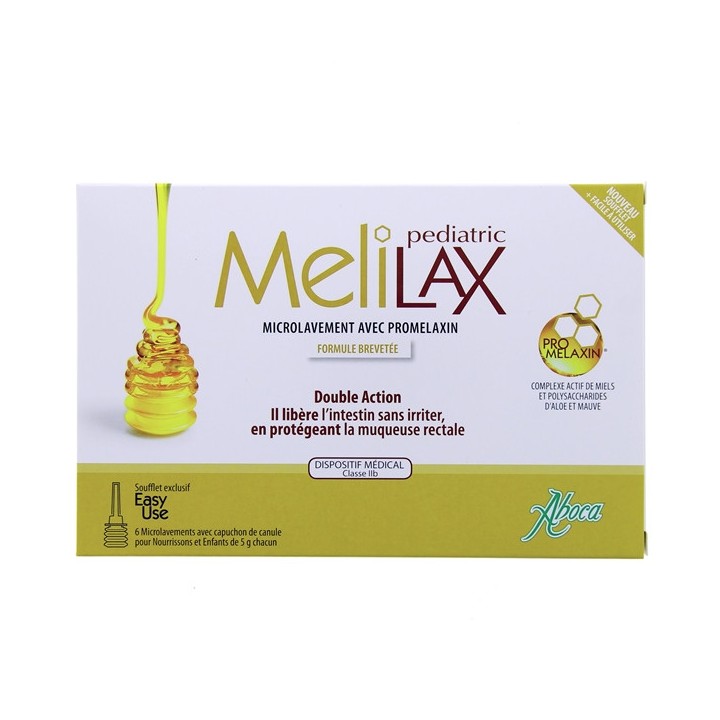 Melilax Pediatric - 6 microlavements - Aboca