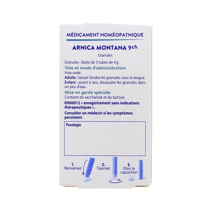 Nux vomica 9ch granules Boiron - 3 tubes