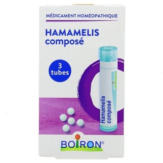 Hammamelis Composé Granules Boiron - 3 tubes