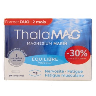 Thalamag Equilibre Intérieur - lot de 2x60 comprimés - Iprad - Stress, sommeil, concentration