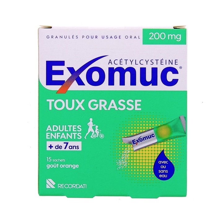 Exomuc Toux grasse x15 stick