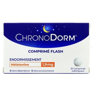 Chronodorm Mélatonine 1,9mg - 30 comprimés - Iprad