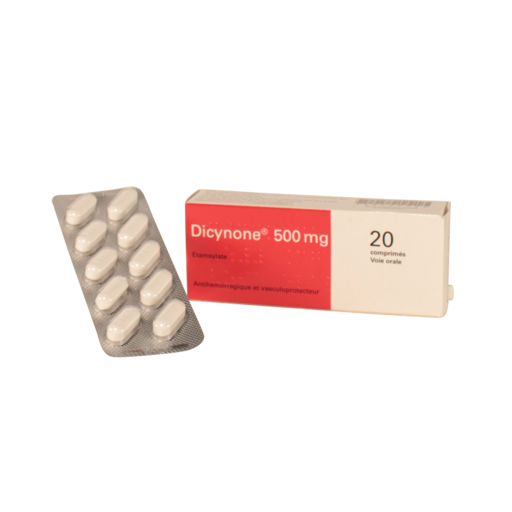Dicynone 500mg 20cpr - Pharmacie en ligne IllicoPharma