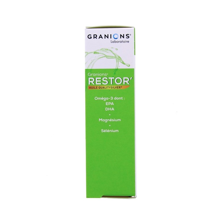 Restor' Granions - 60 capsules - Stress, sommeil, concentration