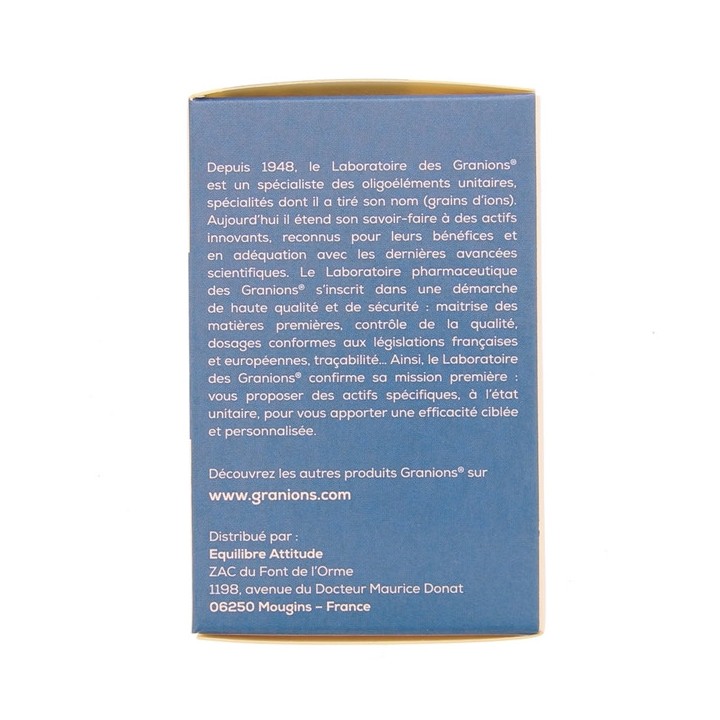 Granions L Tryptophane - 60 gélules - Stress, sommeil, concentration