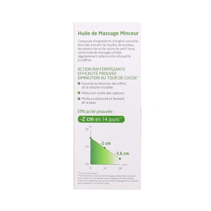 Huile de massage Minceur Bouleau - 2x100ml - Weleda