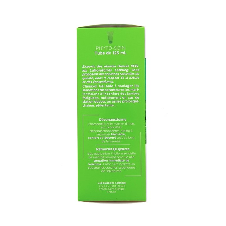 Climaxol Jambes Lourdes Gel Bio - 125ml - Lehning