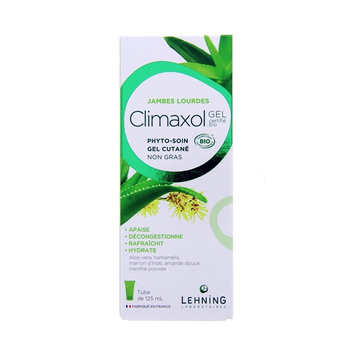 Climaxol Jambes Lourdes Gel Bio - 125ml - Lehning