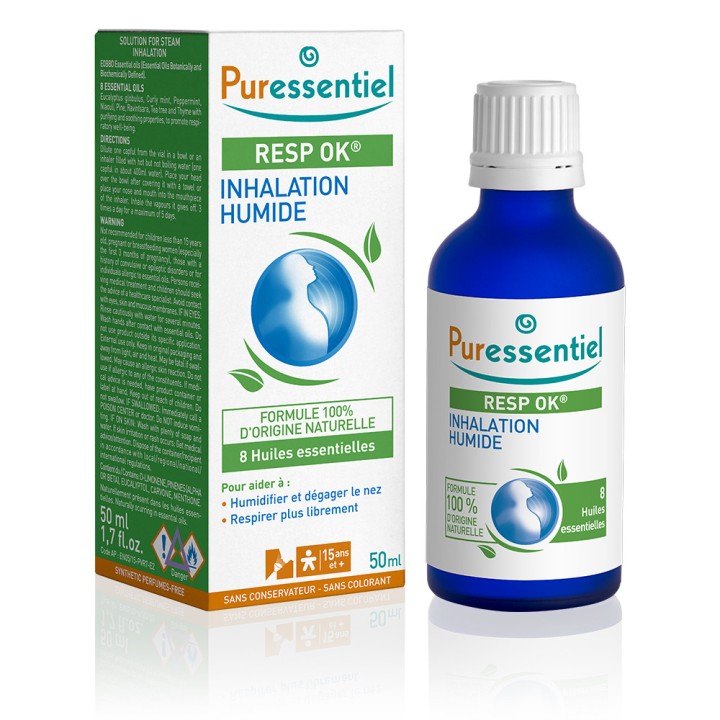 Resp'OK Inhalation humide 50ml Puressentiel - IllicoPharma