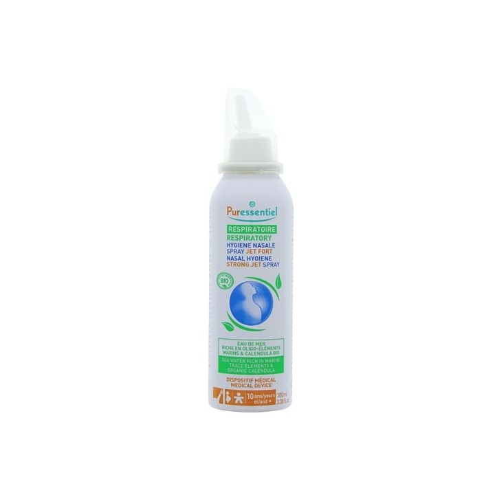 Respiratoire Spray Hygiène Nasale Jet Fort 100ml - Puressentiel - IllicoPharma