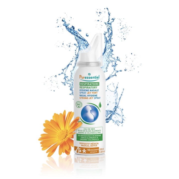 Respiratoire Spray Hygiène Nasale Jet Fort 100ml - Puressentiel - IllicoPharma