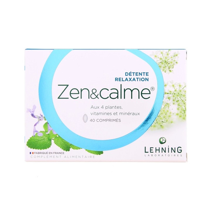 Zen & Calme - 40 comprimés - Lehning