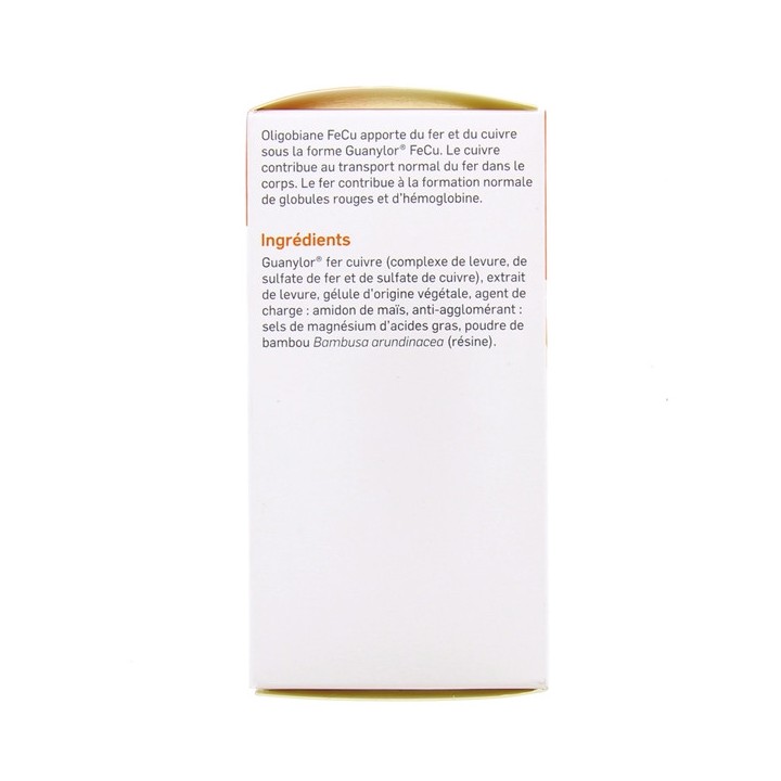 Oligobiane FeCu - 90 gélules - Pileje - Micronutrition