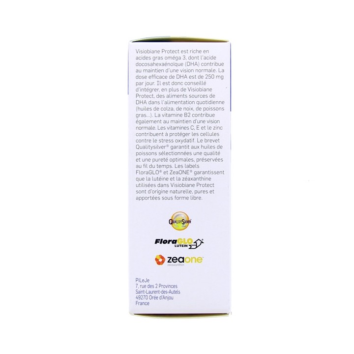 Visiobiane Protect - 30 capsules marines - Pileje - Micronutrition