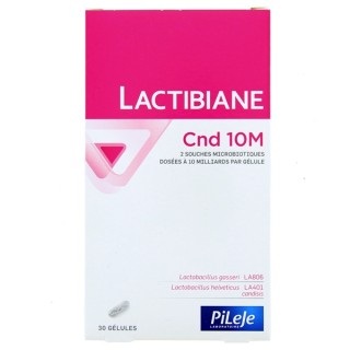 Lactibiane Cnd 10M - 30 gélules - Pileje - Micronutrition