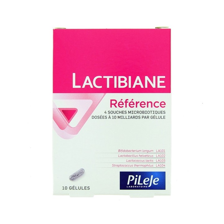 Lactibiane Référence - 10 gélules - Pileje - Micronutrition