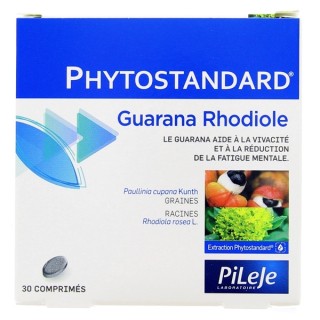 Phytostandard Guarana Rhodiole - 30 comprimés - Pileje - Phytonutrition