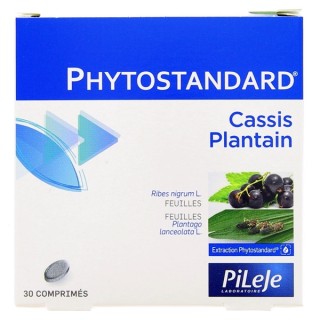 Phytostandard Cassis Plantin - 30 comprimés - Pileje - Phytonutrition