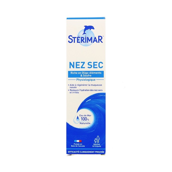 Stérimar Nez Sec 100ml - Hygiène du nez