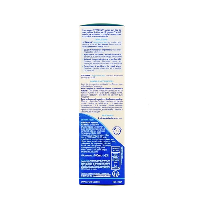 Stérimar Hygiène du nez - Offre lot de 2 flacons de 100ml