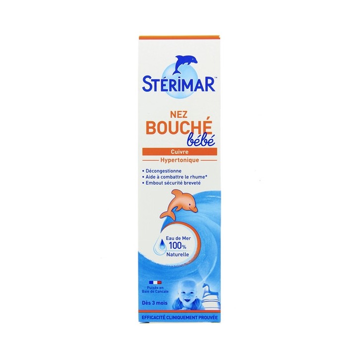 Stérimar Bébé Nez bouché - 2x100ml - Soins nez, yeux, oreilles du bébé