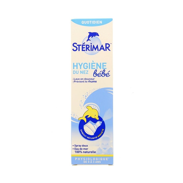 Stérimar Bébé Hygiène du nez 100ml - Soins nez, yeux, oreilles du bébé