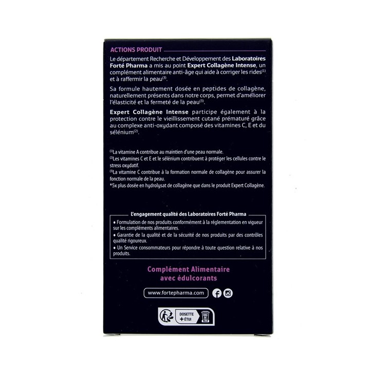Expert collagène intense x14 sticks Forté Pharma - En vente chez Illicopharma