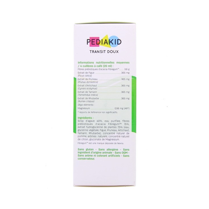 Pediakid Transit doux 125ml Pomme - Digestion, transit