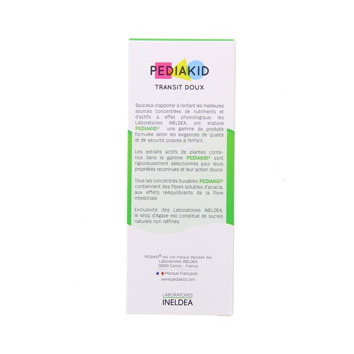 Pediakid Transit doux 125ml Pomme - Digestion, transit
