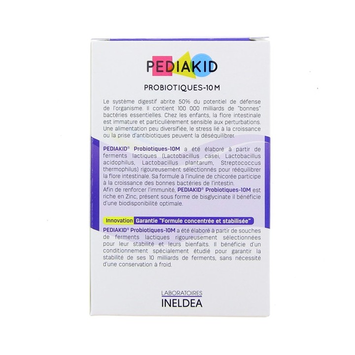 Pediakid Probiotiques 10M x10 sachets