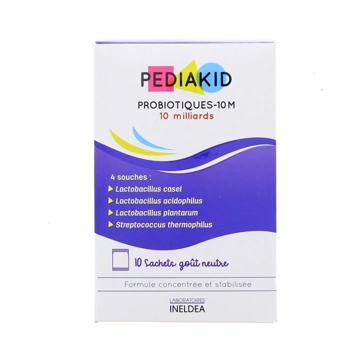 Pediakid Probiotiques 10M x10 sachets