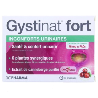 Gystinat Fort - 30 comprimés - 3 Chênes - Troubles féminins et masculins